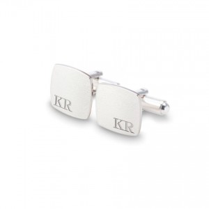 Sterling silver Cufflinks | Available in 10 fonts | Sterling silver | ZD.97
